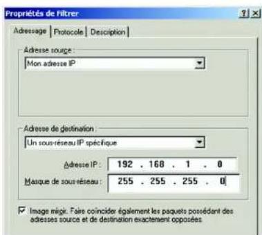 LINKSYS WirelessG WAG54G2 - Listedefiltres2:Router->win - 2