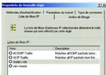 LINKSYS WirelessG WAG54G2 - Listedefiltres2:Router->win - 6