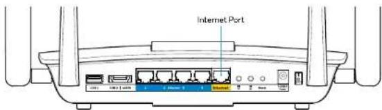 LINKSYS EA8500 - Meldung „Ihr Internetkabel ist nicht angeschlossen" - 1