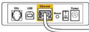 LINKSYS EA8500 - Teade „Your Internet cable is not plugged" (internetikaabel ei ole ühendatud) - 3