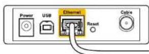 LINKSYS EA8500 - MensaJe Your Internet cable is not plugged in (El cable de Internet no está conectado) - 2