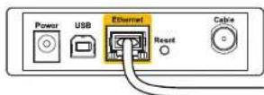 LINKSYS EA8500 - Zpráva „Your Internet cable is not plugged" (Internetový kabel není pripojený) - 2