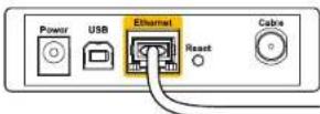 LINKSYS EA8500 - Meldung „Ihr Internetkabel ist nicht angeschlossen" - 2