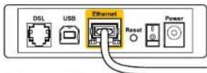 LINKSYS EA8500 - MensaJe Your Internet cable is not plugged in (el cable de internet no está conectado) - 3