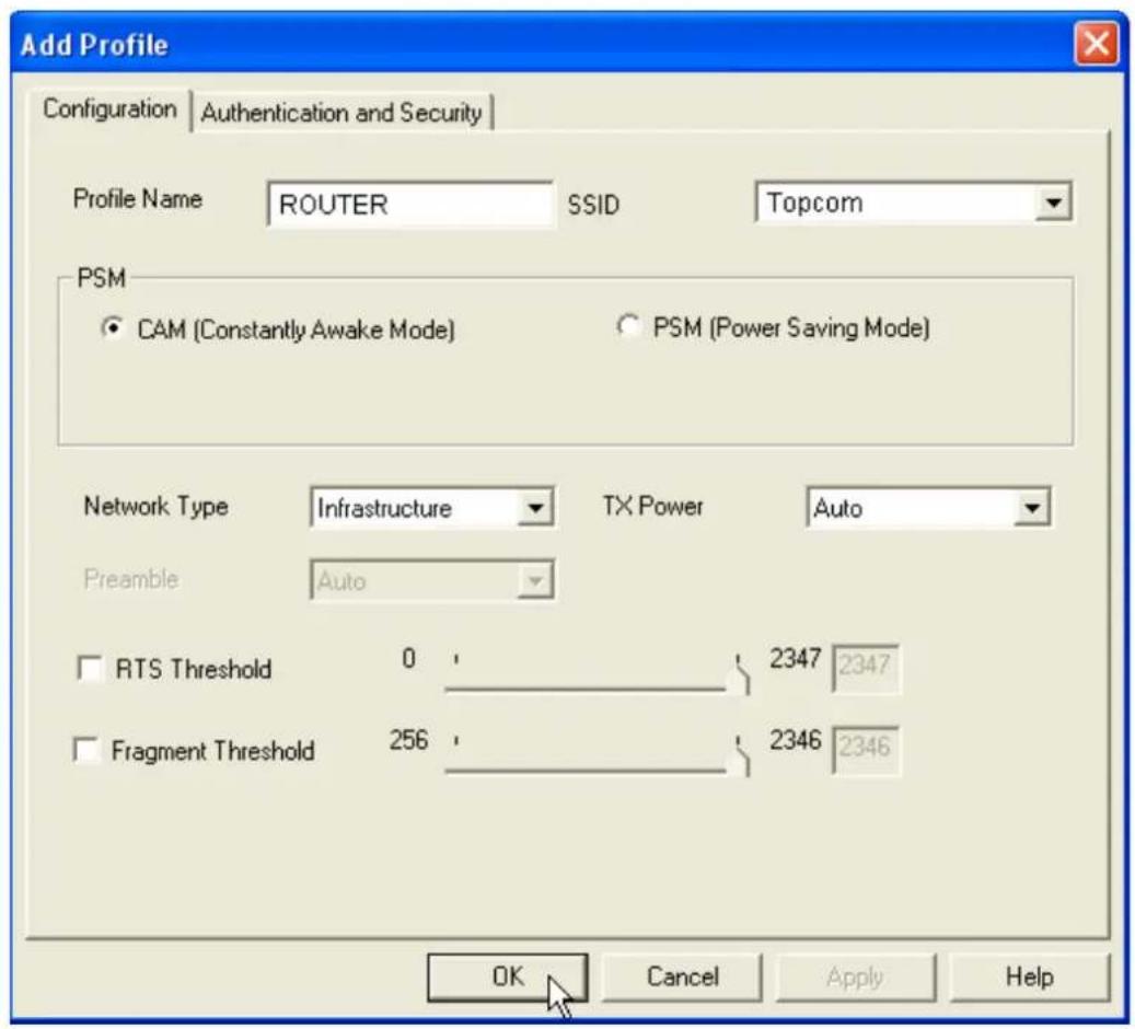 TOPCOM Skyr@cer USB 4101 GMR - Configuration - 2