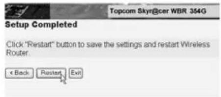 TOPCOM Skyr@cer WBR 354G - - IPCONFIG (para Windows 2000/NT) - 16