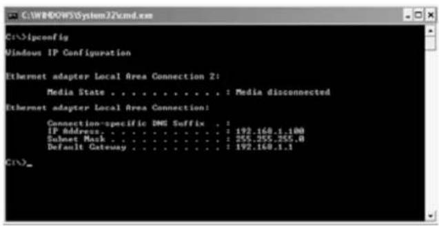 TOPCOM Skyr@cer WBR 354G - - IPCONFIG (för Windows 2000/NT) - 1