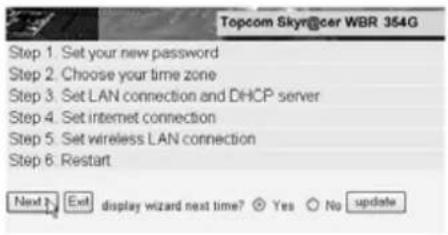 TOPCOM Skyr@cer WBR 354G - - IPCONFIG (para Windows 2000/NT) - 6