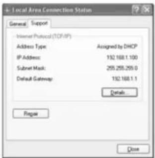 TOPCOM Skyr@cer WBR 354G - - IPCONFIG (for windows 2000/NT) - 3