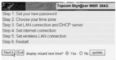 TOPCOM Skyr@cer WBR 354G - - IPCONFIG (para windows 2000/NT) - 6