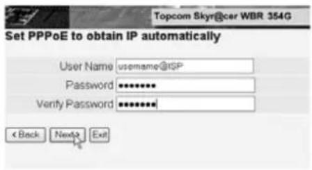 TOPCOM Skyr@cer WBR 354G - - IPCONFIG (para Windows 2000/NT) - 12