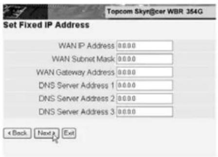 TOPCOM Skyr@cer WBR 354G - - IPCONFIG (para windows 2000/NT) - 11
