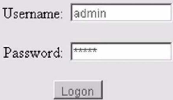 TOPCOM ATA 1110 - Enter the WEB page - 2