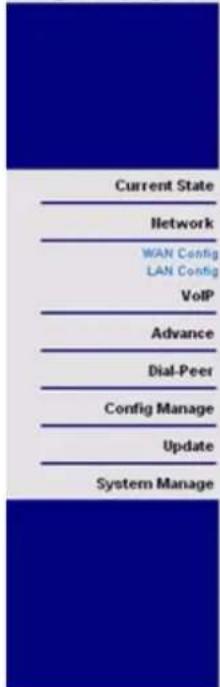 TOPCOM ATA 1110 - Configuration WAN : - 1