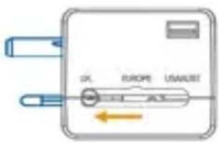 Eminent EM4630 - Function of multi-national travel adapter - 3