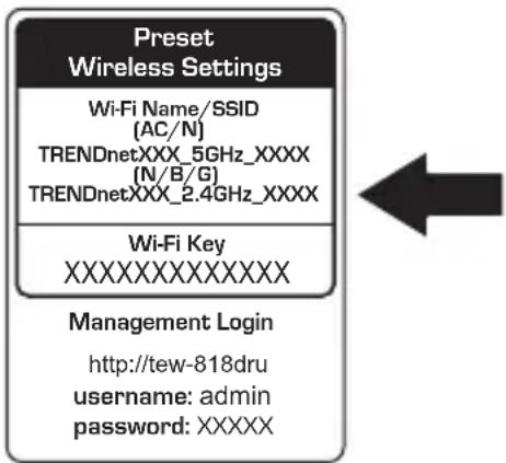 TRENDNET TEW818DRU - Hinweis: - 1