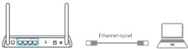 TP-LINK TLWR802N - Fast ansluten - 1