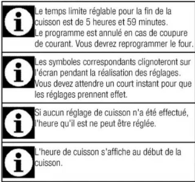 GRUNDIG GEBM 13001 X - Utilisation de l'horloge du four - 2