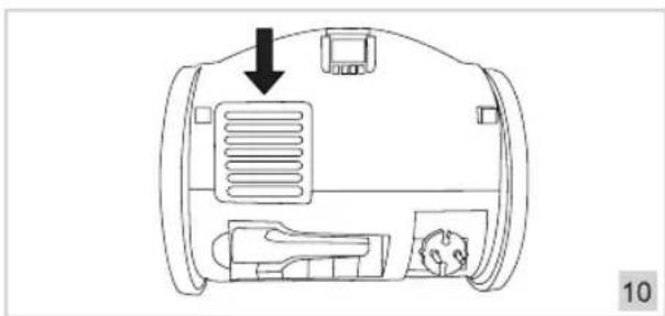BESTRON Compacto ABG100RB - CLEANING AND MAINTENANCE - Replacing the exhaust filter - 2