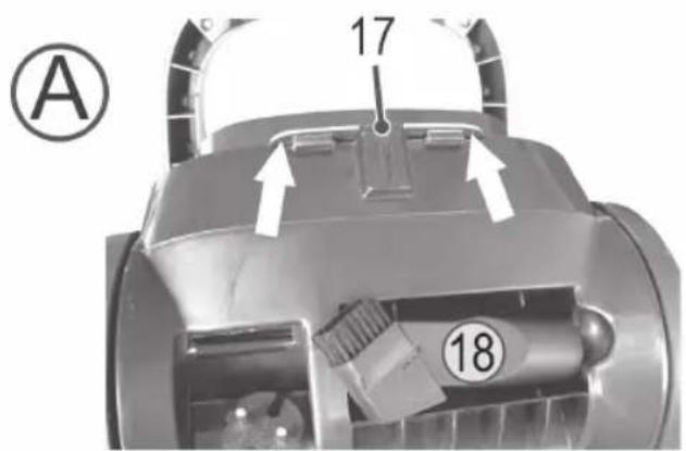 CLATRONIC BS 1288 - Übersicht der Bedienelemente - 2