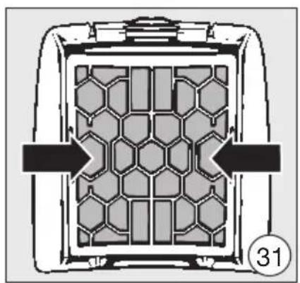 MIELE Swing H1 Excellence EcoLine SACJ1 - Griglia filtro - 31