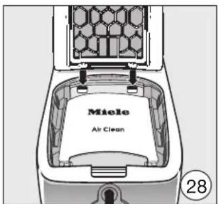 MIELE Swing H1 Excellence EcoLine SACJ1 - Griglia filtro - 28