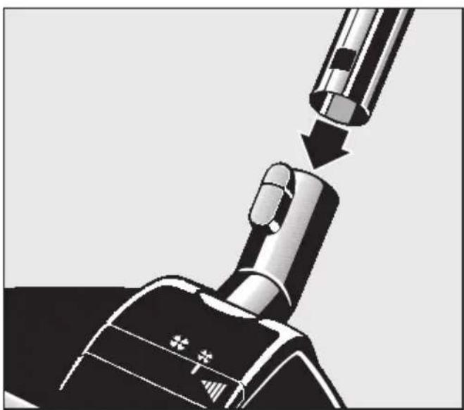 MIELE Complete C3 Cat & Dog PowerLine SGEE0 - Abrir el pasado para entrada auxiliar de aire - 1