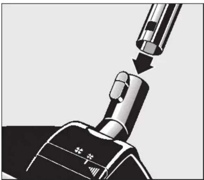 MIELE Complete C3 Cat & Dog PowerLine SGEE0 - Otwieranie wlotu powietrza dodatkowego - 1