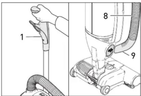 Sebo Dart 2 - Operating Instructions - 1