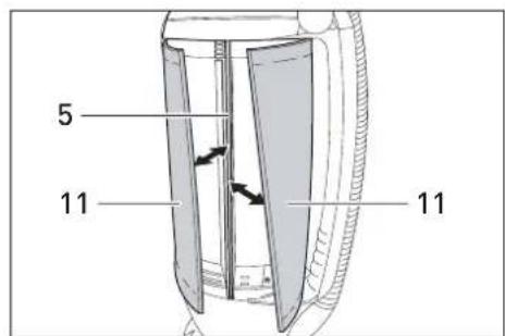 Sebo Dart 2 - Always Gunplug Gthe Gvacuum Gfrom Gt mains Goutlet Gbefore Gdismantling Gan part of the machine. - 5