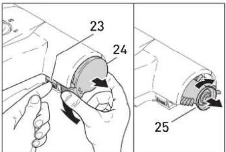 Sebo Dart 1 - Caution: Important instructions for the use of a power head* - 5