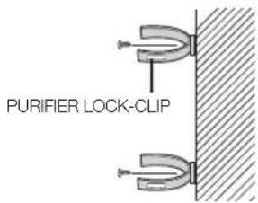 SAMSUNG RS7778FHCSR - Attach the purifi er lock-clip. - 1
