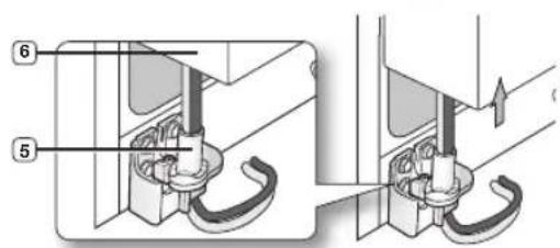 SAMSUNG RS7778FHCSR - Removing the freezer door - 3