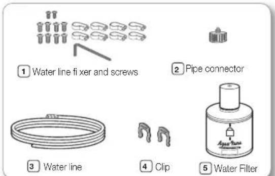 SAMSUNG RS7778FHCSR - For Interior model Parts for water line Installation - 1
