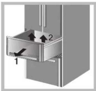 HOTPOINT E4DG AAA X MTZ - Verstopte Plank\* - 1