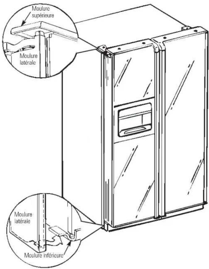 IOMABE ORE 24 CGF KB - Installez la moulure latérale. - 1