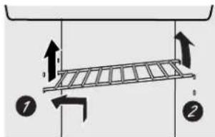 IOMABE ORE 24 CGF KB - Verwijderen van dit soort rek: - 1