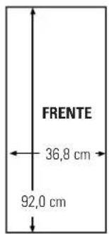 IOMABE ORE 24 CGF KB - Dimensiones del 25' CustomStyle™ para paneles de madera personalizados - 3