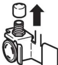 IOMABE ORE 24 CGF KB - BUIS OP KOELKAST AANSLUITEN (VERVOLG) - 2