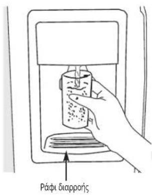 IOMABE ORE 24 CGF KB - Σχετικά με τον διανομέα νερού και πάγου. (σε ορισμένα μοντέλα) - 1