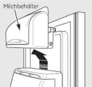 IOMABE ORE 24 CGF KB - Verwenden des Getränkehalters (nur LCD-Modelle) - 1