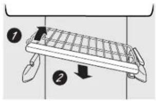 IOMABE ORE 24 CGF KB - Prateleiras do congelador que deslizam para fora - 1