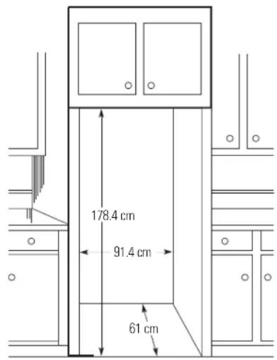 IOMABE ORE 24 CGF KB - Zur Anpassung der Türen die Kühlschranktür ausrichten. - 2
