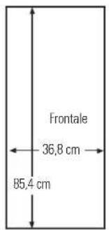 IOMABE ORE 24 CGF KB - Dimensioni pannelli di rivestimento (solo modelli PIG21 e PCG21) - 3