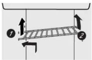 IOMABE ORE 24 CGF KB - Para remover este estilo de estante: - 1