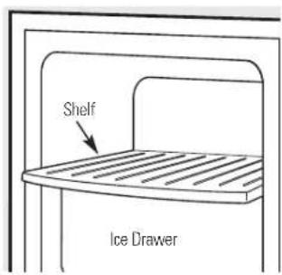 IOMABE ORE 24 CGF KB - To remove the bottom crisper: - 3