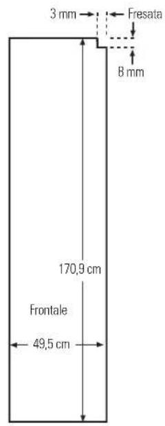 IOMABE ORE 24 CGF KB - Dimensioni pannelli di rivestimento (solo modelli PIG21 e PCG21) - 4