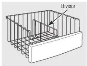IOMABE ORE 24 CGF KB - Los estantes y recipientes del frigorífico. - 1