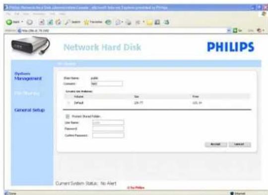 PHILIPS SPD8015 - Exploration du serveur NAS via Internet - Fonctionnement du serveur FTP - 3