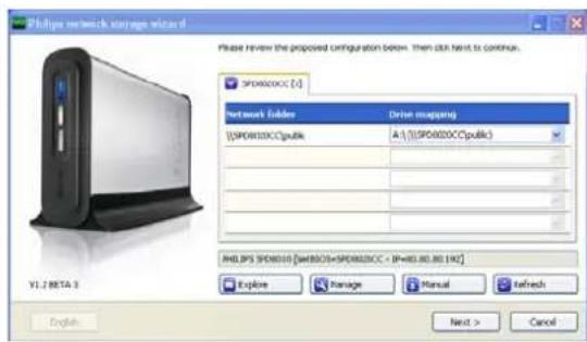 PHILIPS SPD8015 - Fonctionnement de votre hôte USB - 1